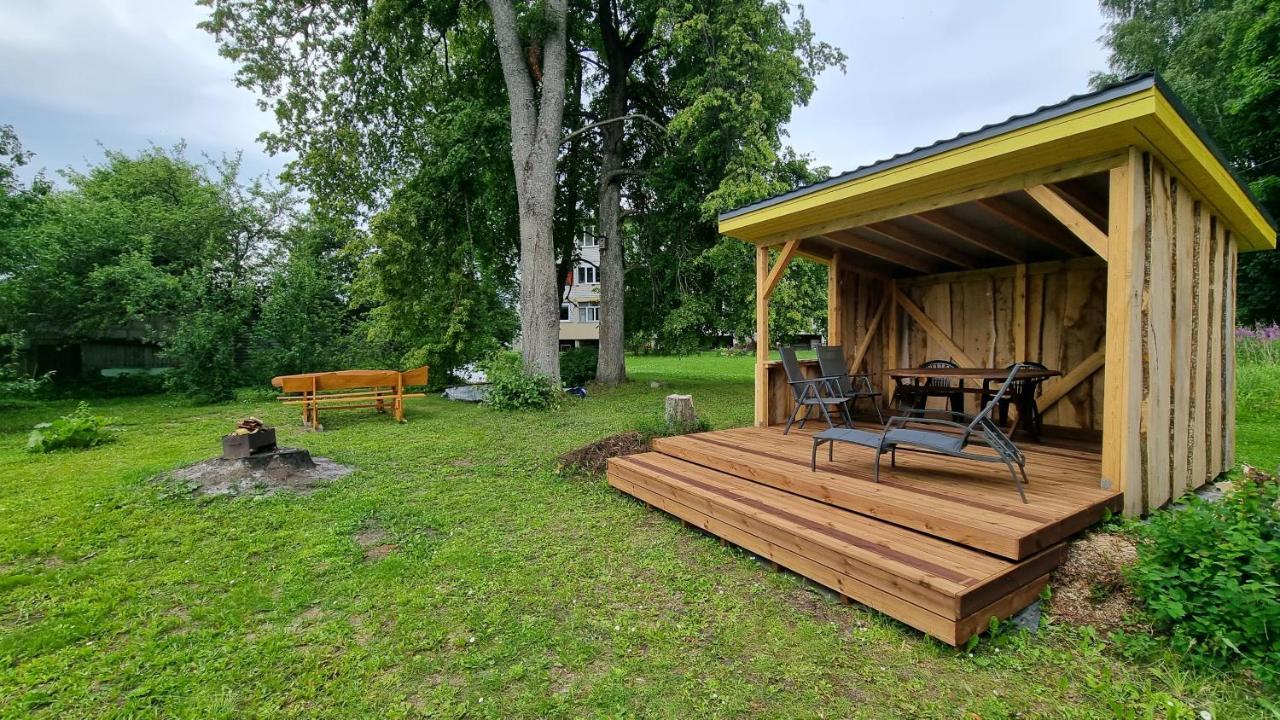 Mustvee Puhkemaja Villa Bagian luar foto